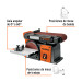 Lijadora de banda y disco 4 x 6", 1/2 HP (375 W), TRUPER