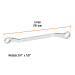 Llave de estrías 3/4 x 7/8" x 291 mm largo, TRUPER EXPERT