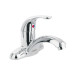 Monomando lavabo, ABS, nariz curva, BASIC