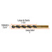 Broca HSS 25/64" Trugold para metal, TRUPER EXPERT