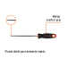 Lima redonda bastarda 6" con mango Comfort Grip, TRUPER