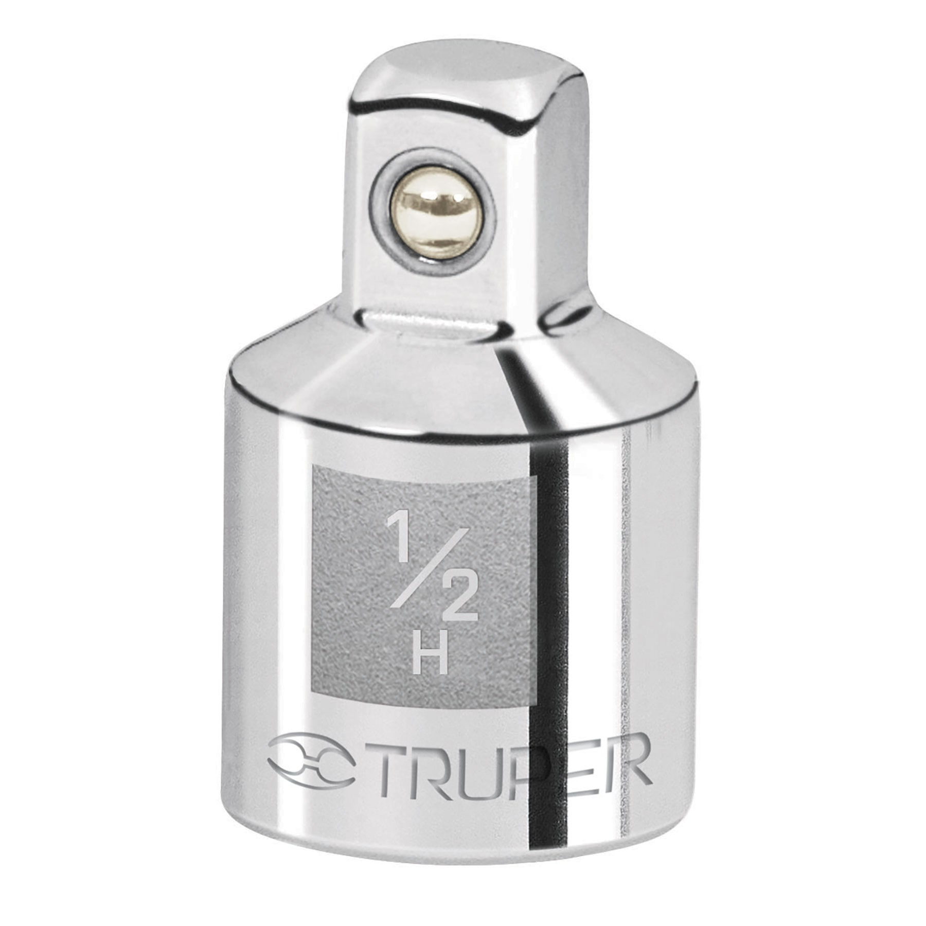 Adaptador para matraca de cuadro 1/2" a cuadro 3/8", TRUPER