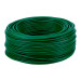 Rollo de 100 metros de cable THW CCA 12 AWG verde, BASIC