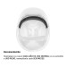 Casco de seguridad, ajuste de intervalos, blanco, PRETUL