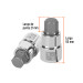 Dado punta hexagonal de 5/8", cuadro 1/2", TRUPER