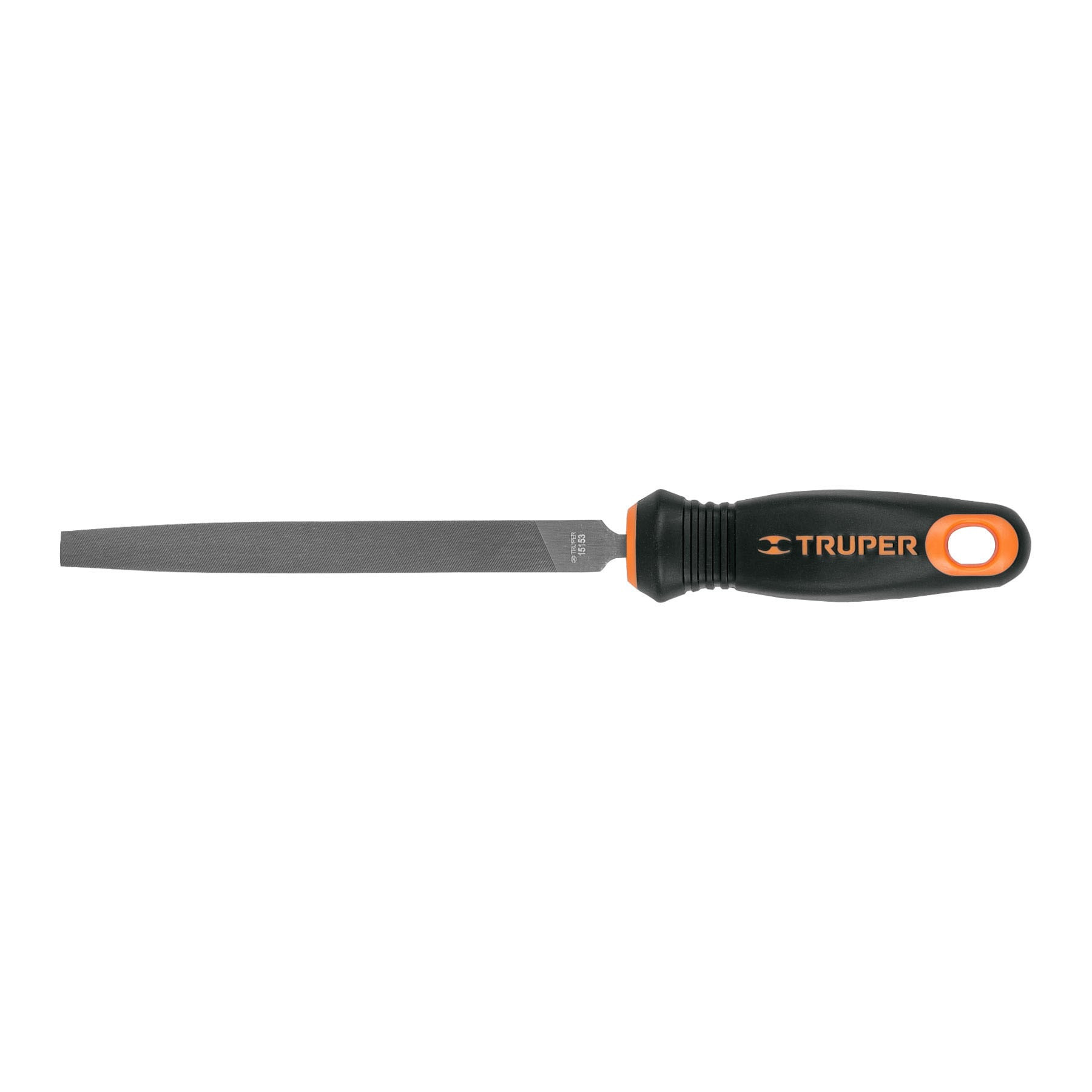 Lima plana muza 6" con mango Comfort Grip, TRUPER
