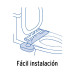 Bidet para WC de 2 piezas, FOSET