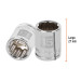 Dado de 15 mm, 12 puntas, cuadro 3/8", TRUPER