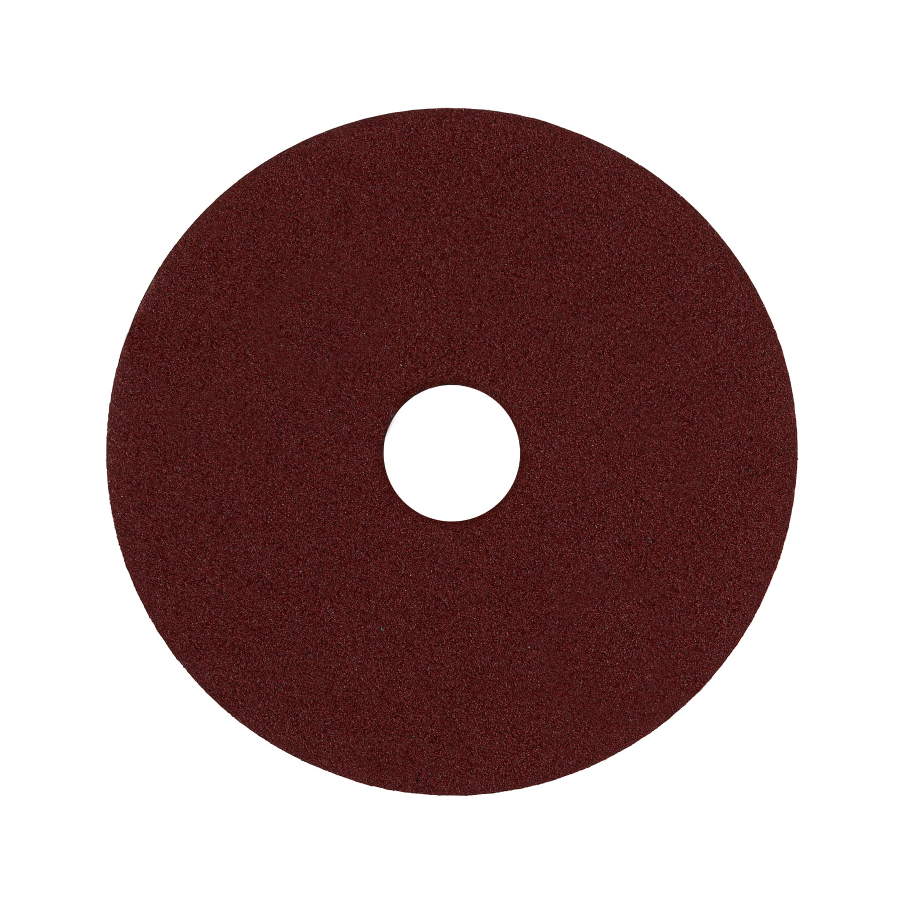 Disco de lija 4-1/2" con respaldo de fibra, grano 80, TRUPER