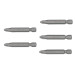 Estuche con 5 puntas pozidriv PZ2 largo 2", TRUPER EXPERT