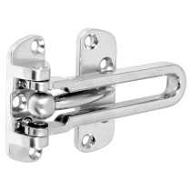 Pasador abatible para puerta, acabado cromo mate, HERMEX