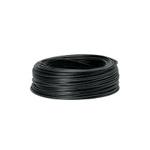 Rollo de 100 metros de cable THW CCA 14 AWG negro, BASIC