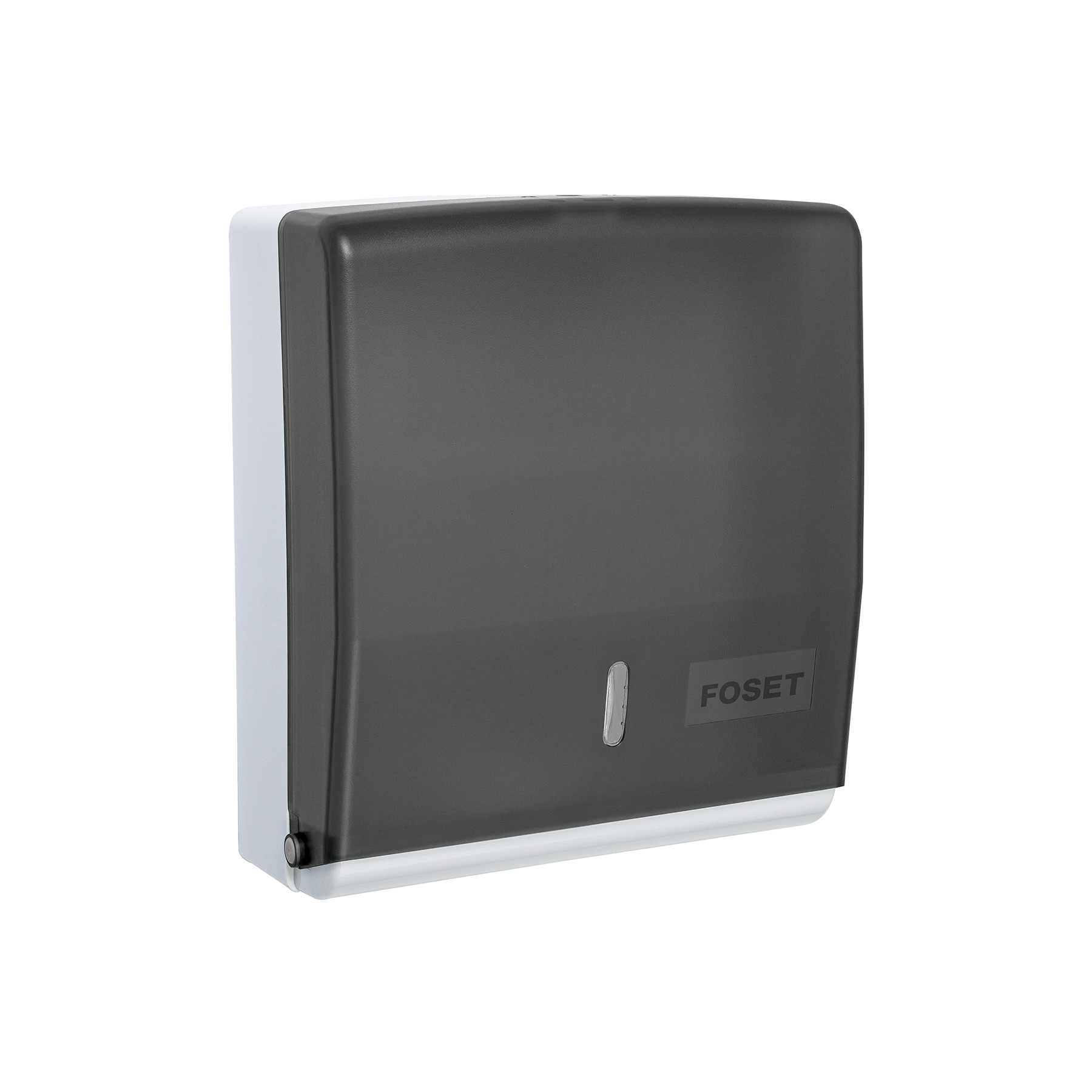 Dispensador de ABS para toallas de papel, humo, FOSET