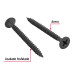 100 pijas 6 x 2"cabeza plana phillips multiusos cuerda fina