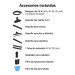 Aspiradora sólidos y líquidos, 5 gal, soplador desmontable