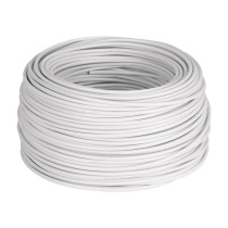Rollo de 100 m de cable THHW-LS 10 AWG blanco, VOLTECK