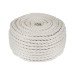 Piola de algodón de 8 mm, rollo, natural, 1 kg, FIERO