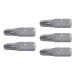 Estuche con 5 puntas pozidriv PZ3 largo 1", TRUPER EXPERT