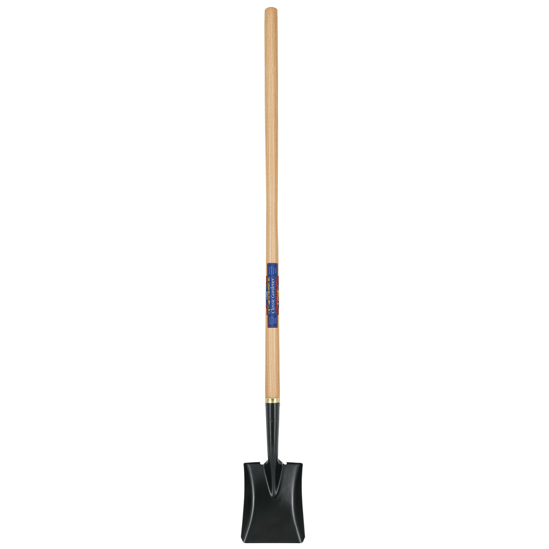 Pala cuadrada Classic Gardener, mango 45", TRUPER