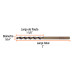 Broca HSS 9/64" Trugold para metal, TRUPER EXPERT