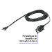 Portalámparas con cable de 6 m, VOLTECK