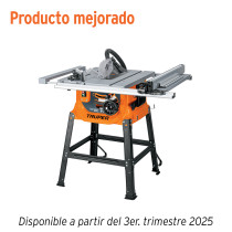 Sierra de mesa 10", 2-1/2 HP (1900 W), con base, TRUPER