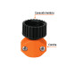 Conector 1/2" hembra de ABS para manguera, TRUPER
