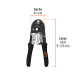Pinza 8" ponchadora para cables RJ-45, 8 contactos, TRUPER