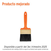 Brocha profesional de 3" con mango de plástico, TRUPER