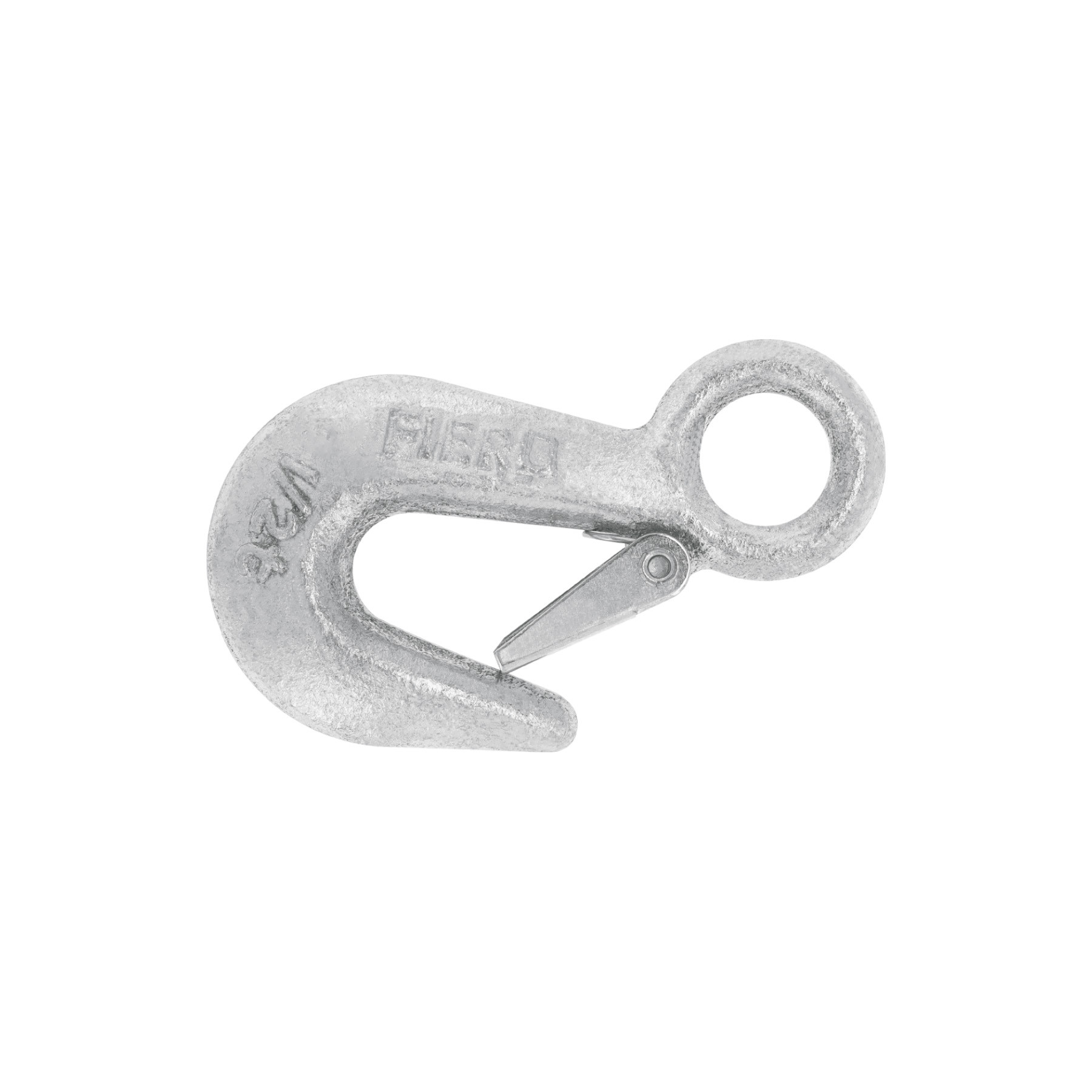 Gancho eslinga de acero forjado 3/4", carga 500 kg, FIERO