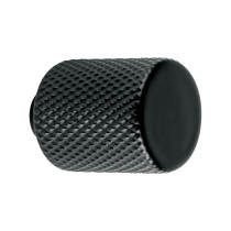 Perilla metálica estilo "Cádiz", negro, HERMEX