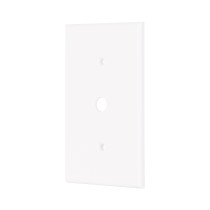 Placa de ABS para atenuador, Standard, blanco, VOLTECK