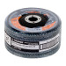 Disco laminado 4", grano 60 centro 5/8", fibra, TRUPER
