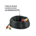 Cable Video y Energía Tipo Siamés CCTV, 20 metros, VOLTECK