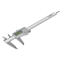 Calibrador vernier digital 6", acero inox, std y mm, TRUPER