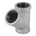 Yee sencilla 1-1/2" acero galvanizado, FOSET