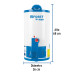 Calentador de depósito, 38L, 1 servicio, gas LP, FOSET