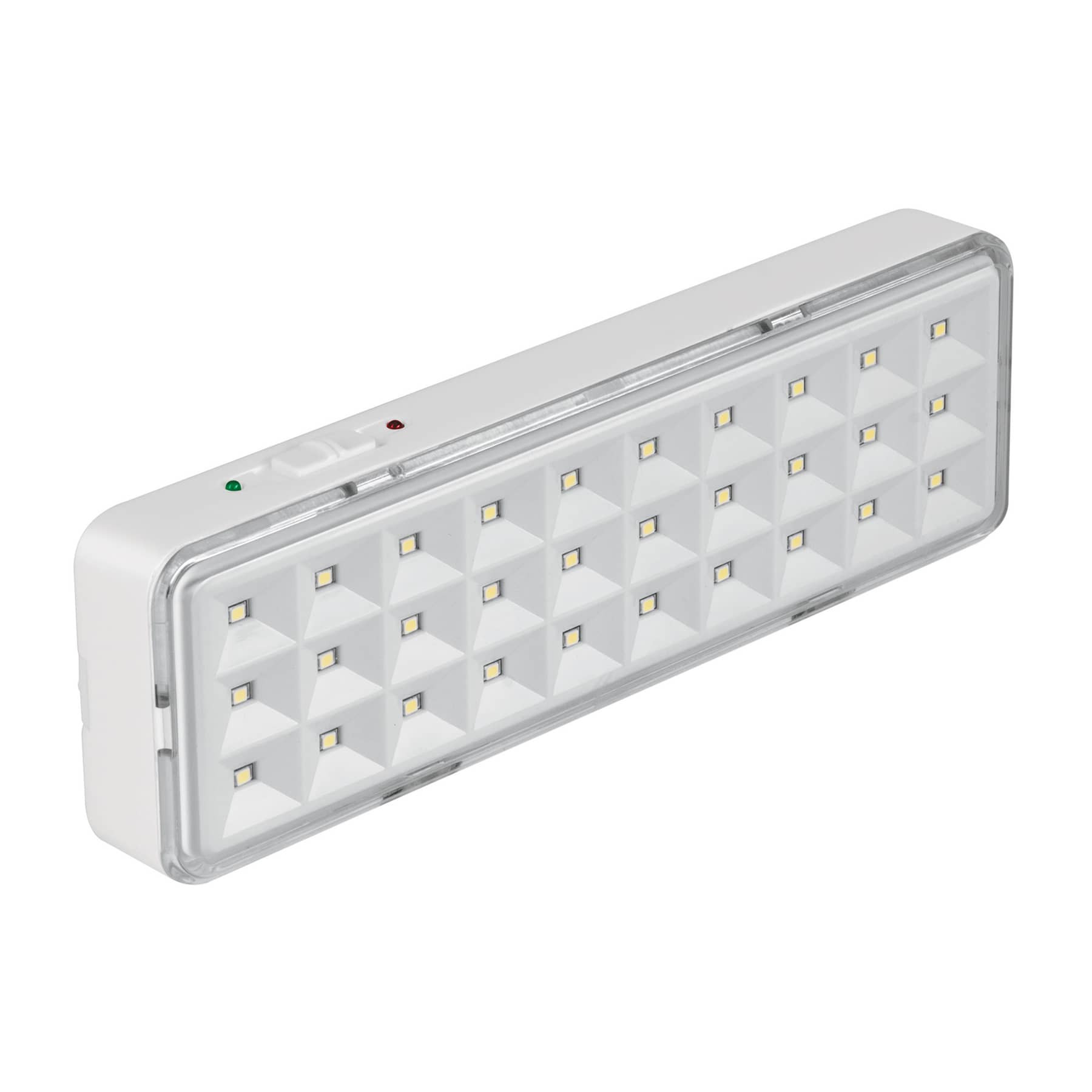 Lámpara de emergencia de 30 Leds, 220 lm recargable, VOLTECK