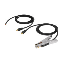 Cables con pinza de tierra 300A y conector 1/2", EXPERT