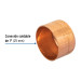 Tapón capa de cobre 1", FOSET BASIC