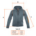 Sudadera gris para caballero, talla CH, TRUPER
