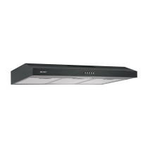 Campana extractora 80 cm, empotrable, negra, FOSET