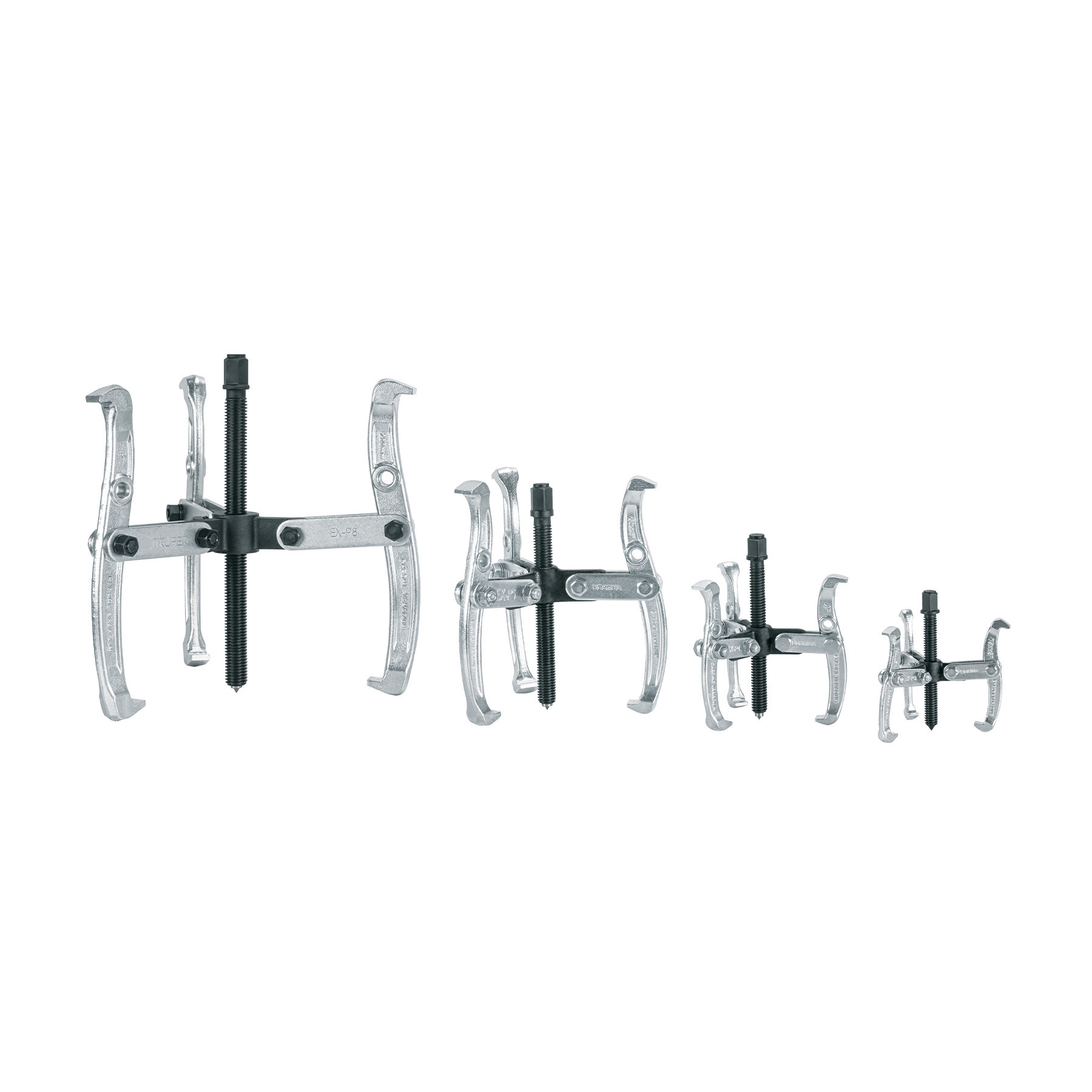 Extractores de poleas, 3 quijadas