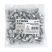 Bolsa con 50 tornillos 3/8" x 3/4" tipo máquina, FIERO