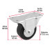 Rodaja hule 4", placa fija con balero, carga 100 kg, FIERO