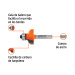Broca para router, pecho paloma, 1-1/8" con balero, TRUPER