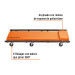 Cama de acero 40" para mecánico, TRUPER