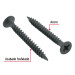 100pijas 6x1-1/4"cabeza plana phillips multiusos cuerda fina
