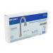 Cuello tipo bar para mezcladora de lavabo, satín, AQUA