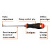 Desarmador plano 5/16" x 6" mango Comfort Grip, TRUPER
